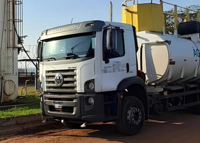 Caminhão da frota Ecológica Facilities 2