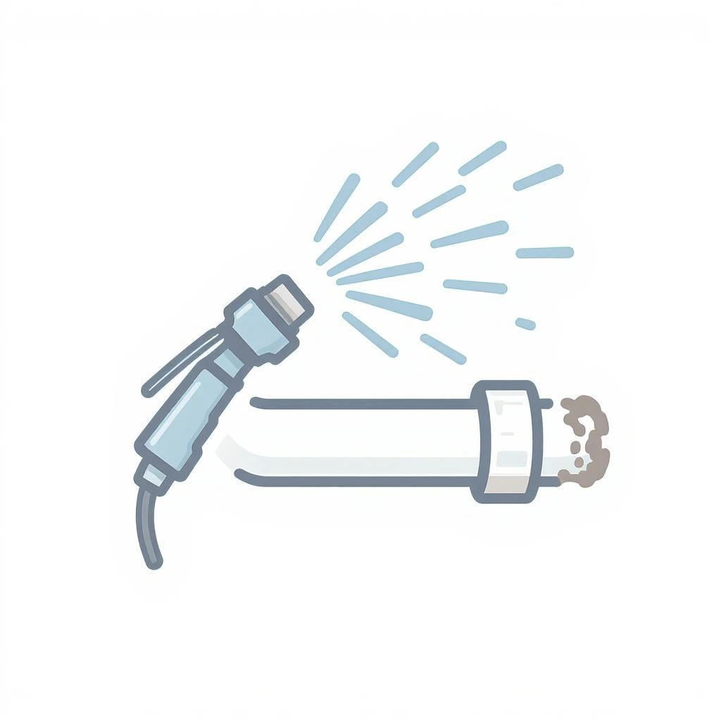 Hidrojateamento de alta pressão